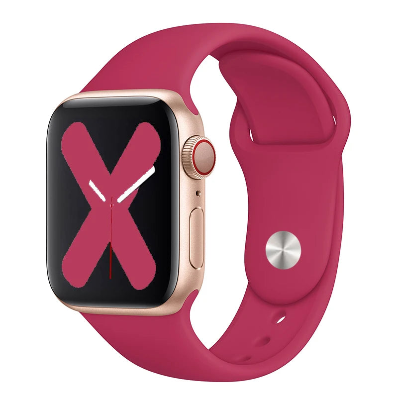 Bracelet en silicone pour Apple Watch