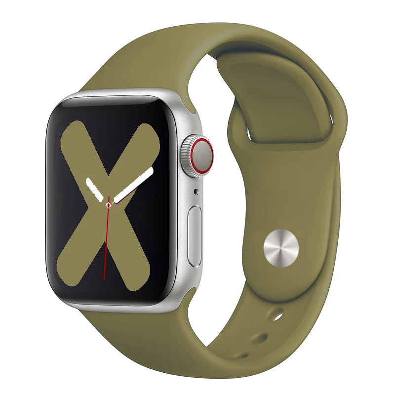 Bracelet en silicone pour Apple Watch