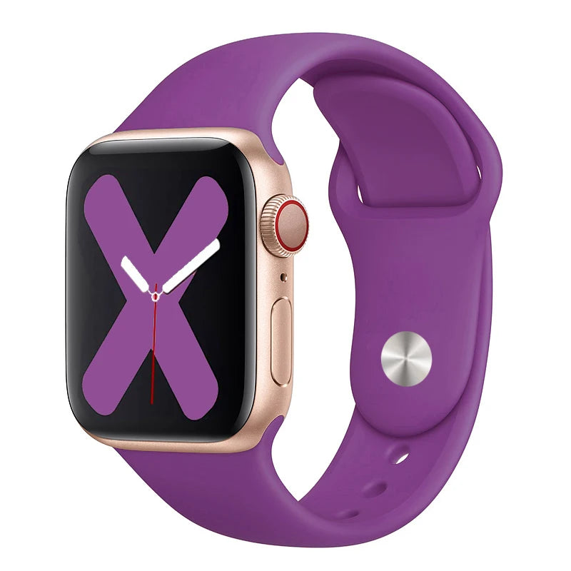 Bracelet en silicone pour Apple Watch