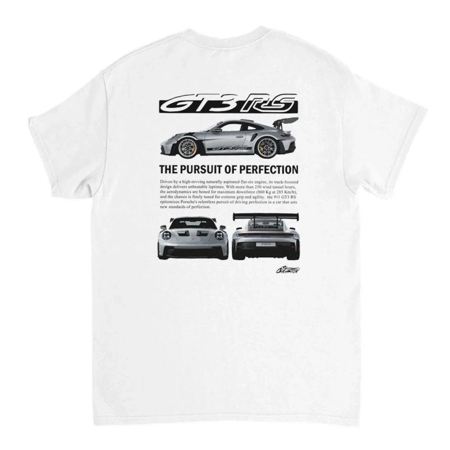 GT3 RS T Shirt - 10 Couleurs disponibles